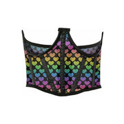 Rainbow Hearts Waist Cincher 
