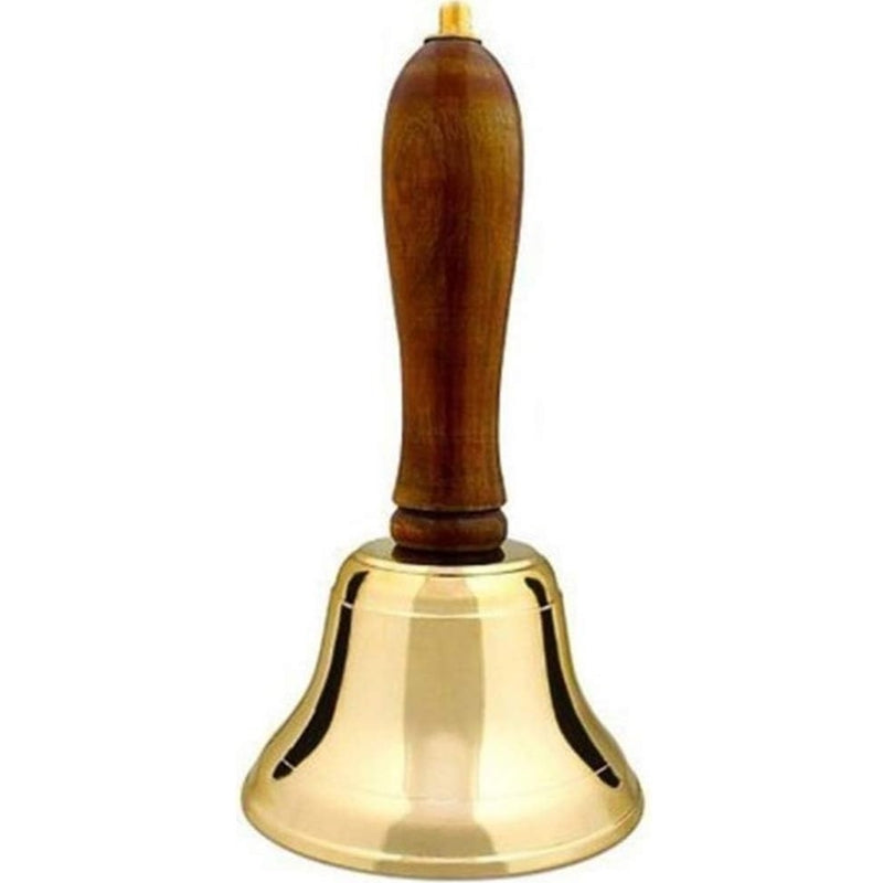 Large Brass Hand Bell 