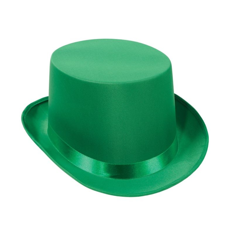 Colorful Satin Top Hat 
