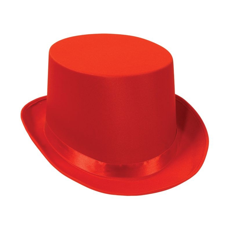 Colorful Satin Top Hat 