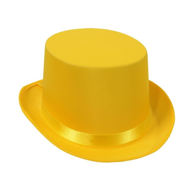 Colorful Satin Top Hat 