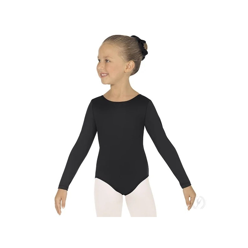 Eurotard Girls Cotton Lycra® Long Sleeve Leotard