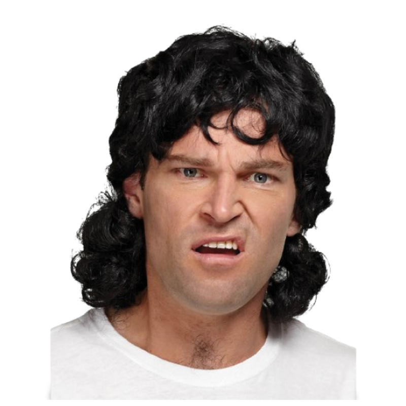 Men's Mullet Wig