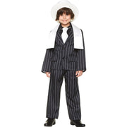 Gangster Boss Kids Costume
