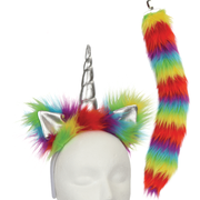 Rainbow Unicorn Animal Costume Kit