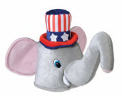 Patriotic Elephant Plush Hat