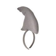 Shark Fin Headband Gray