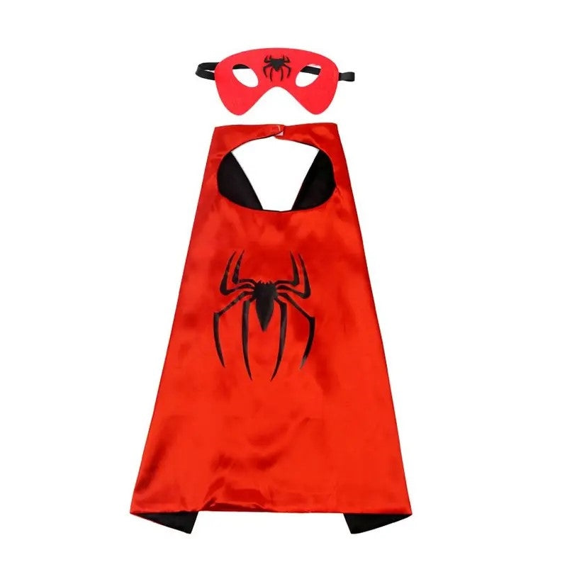 Super Hero Cape with Mask Childs