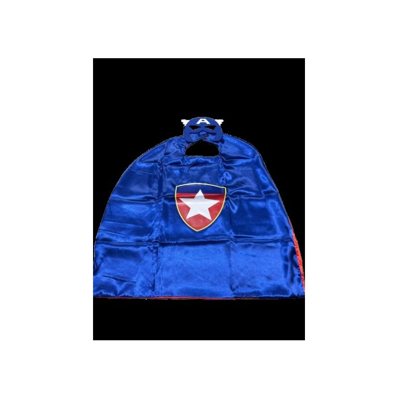 Super Hero Cape with Mask Childs