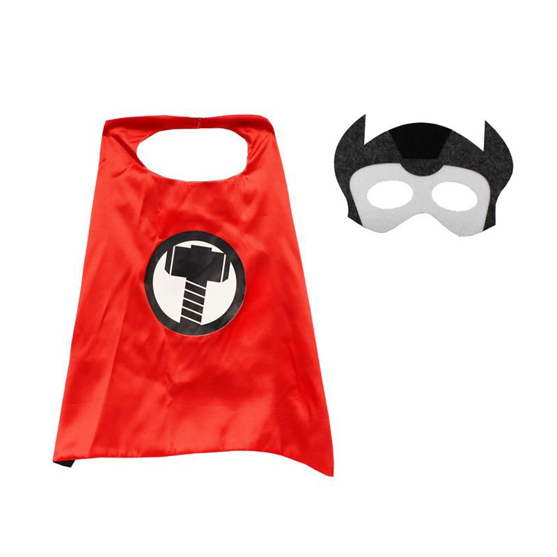 Super Hero Cape with Mask Childs