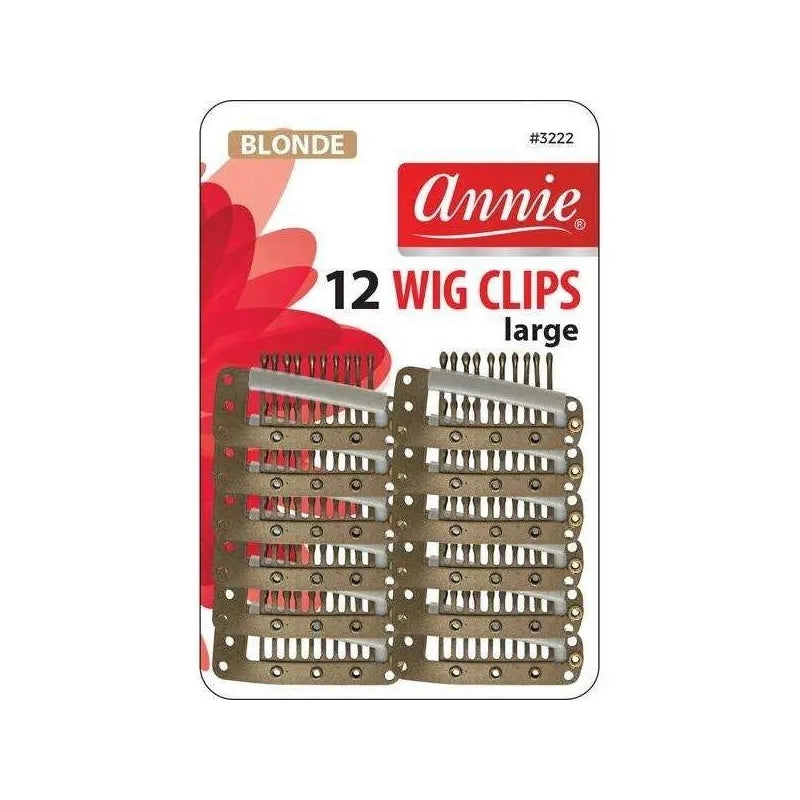 Wig Clips Large 12 Count
