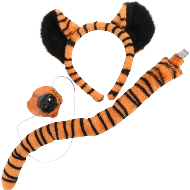 Tiger Kit w/ Clip-on Tail (3pc)
