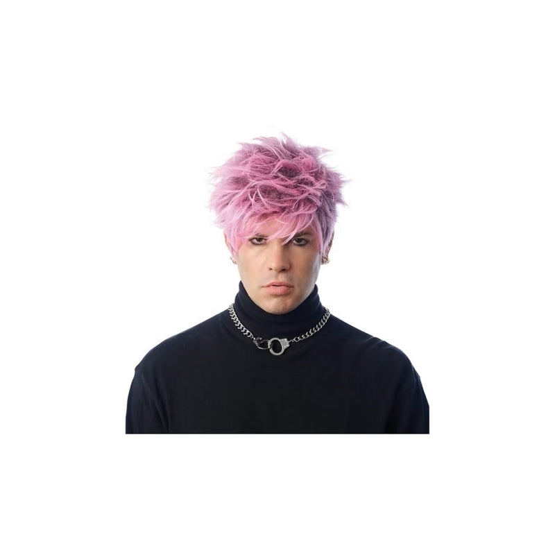 Rap Rocker Wig Pink