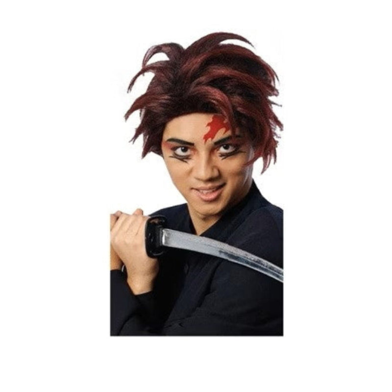 Slayer Burgundy Wig
