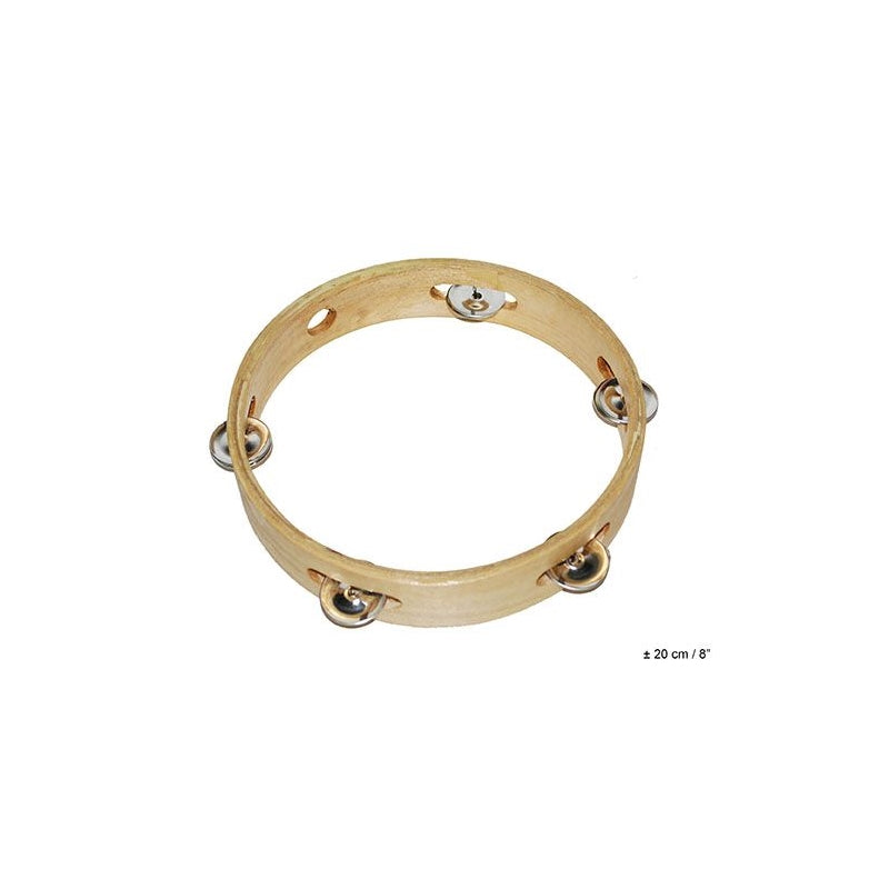 Tambourine Wood 8" 