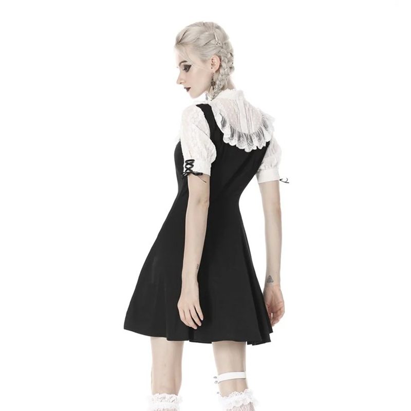Gothic Lolita Doll Mini Dress Adult