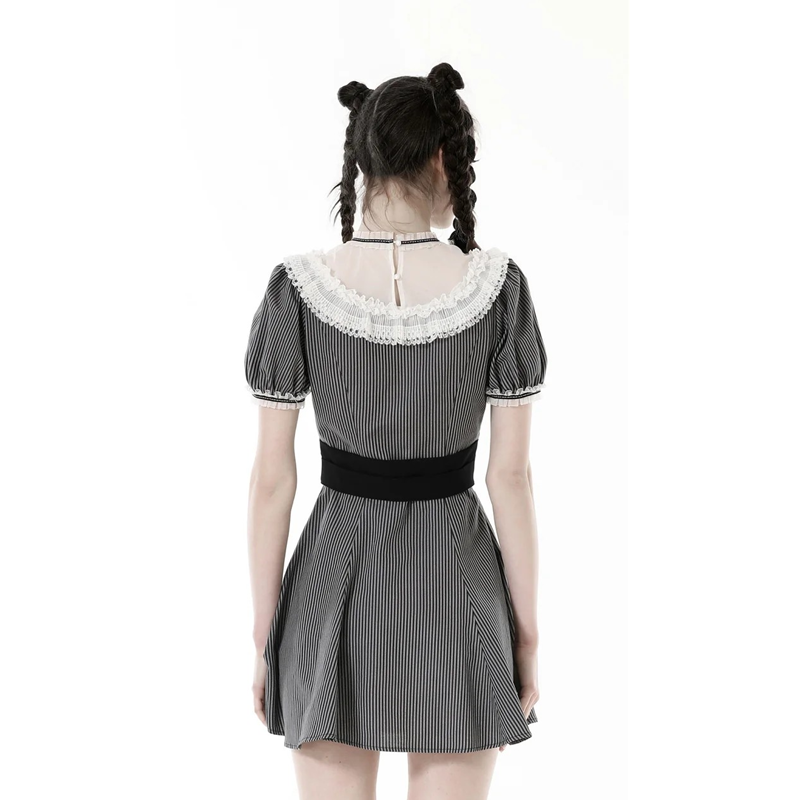 Striped Anime Dress Adult