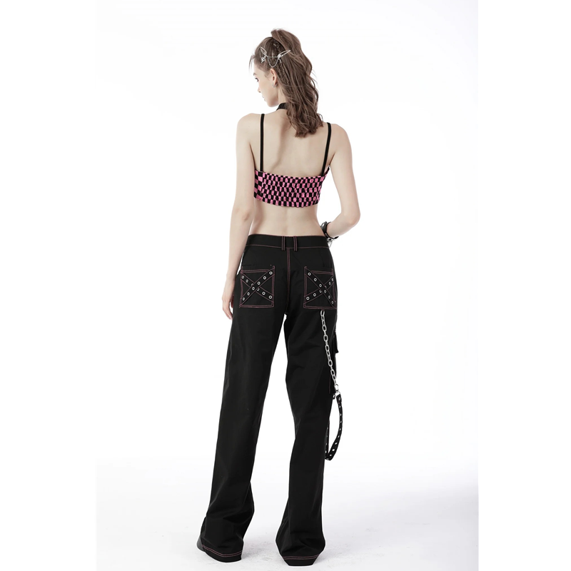 Punk Rebel Bear Baggy Pants Adult