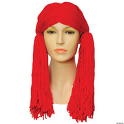 Rag Doll Yarn Wig Red 