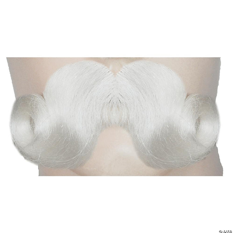 Santa Moustache Yak White