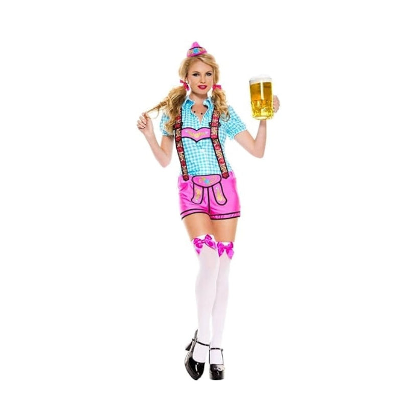 Lady Lederhosen (4pc) Adult Costume