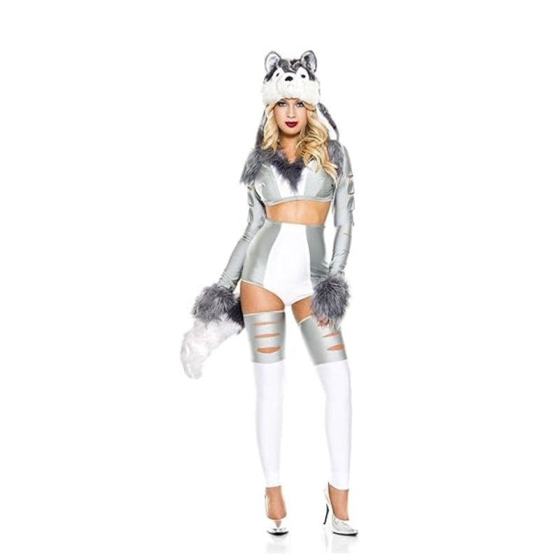 Wild Wolf (6pc) Adult Costume