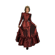 Wild West Scarlet Lady Adult Costume Size M/L 