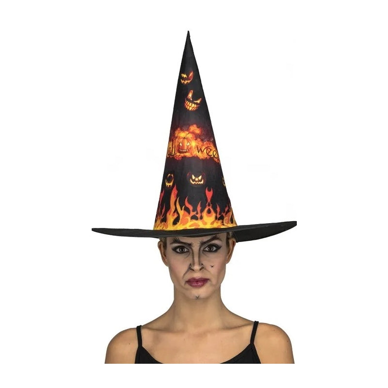 Witch Hat with Flame