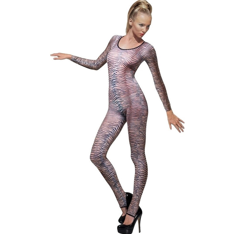 Tiger Print Bodysuit 