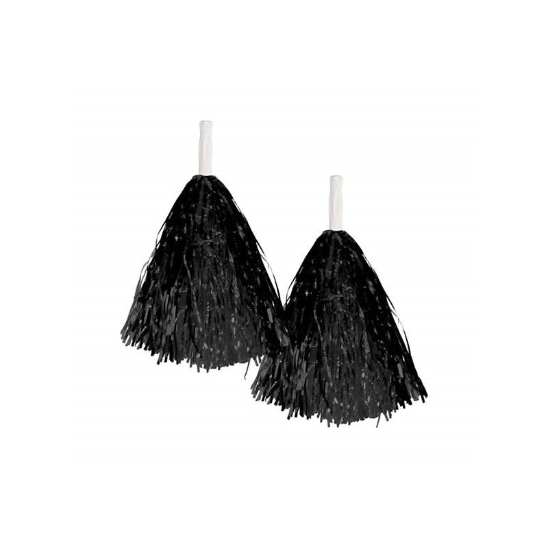 Pom Poms Pair Black