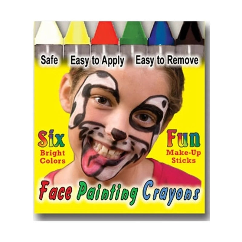 Face Paint Crayons (6pk) Brights 