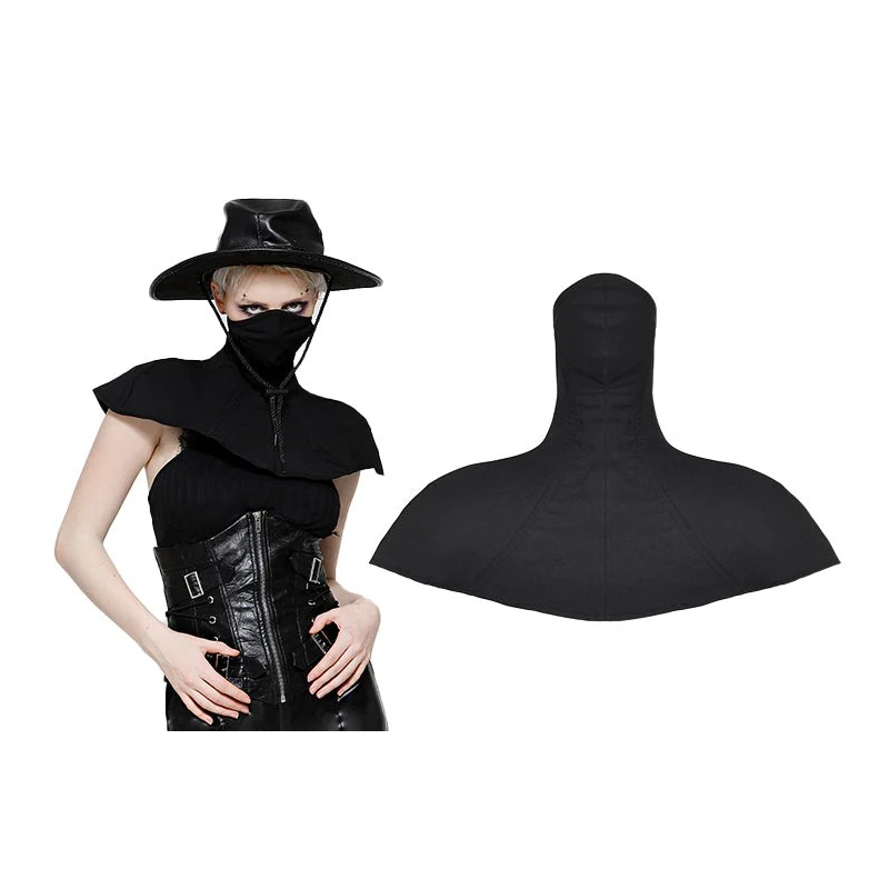 Punk High Collar Capelet Adult