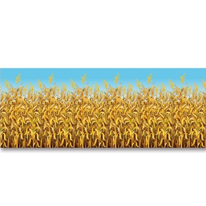 Cornstalks Backdrop 4'x30' 