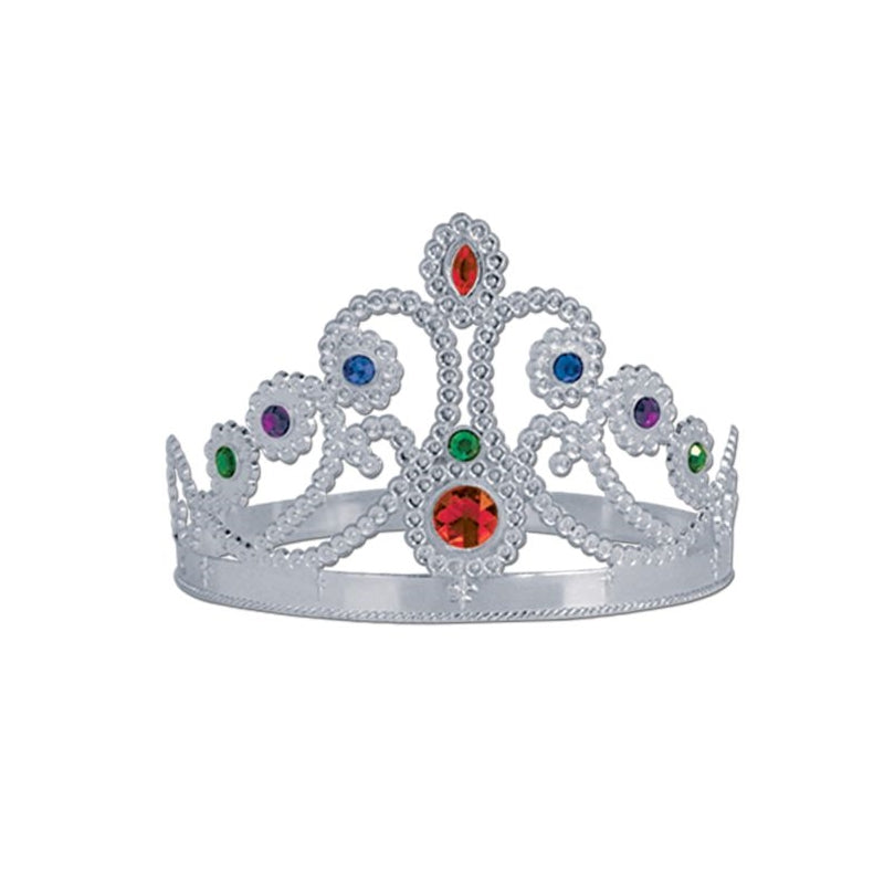 Queen Crown Silver Adjustable 