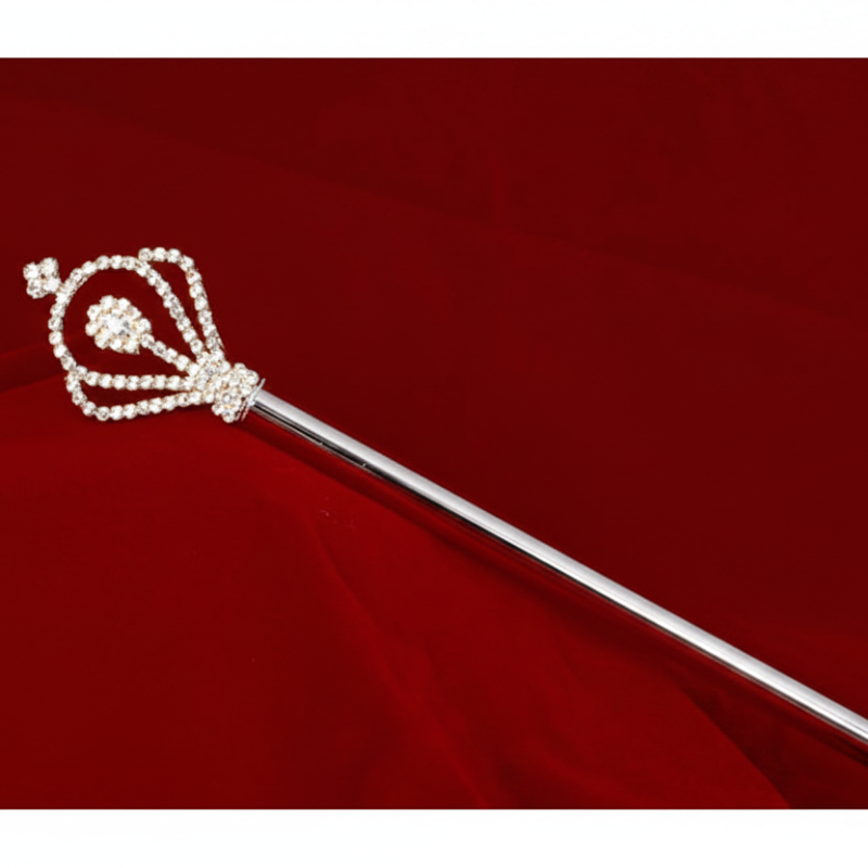 Rhinestone Scepter 18"