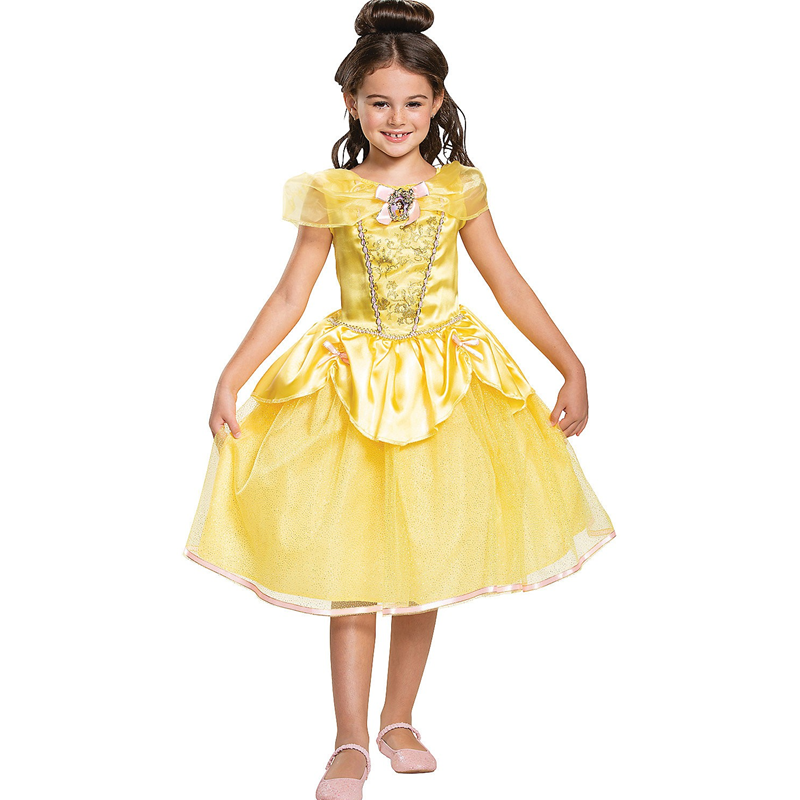 Classic Yellow Belle Childs Costume