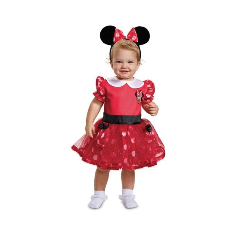 Red Minnie Mouse Infant Costume