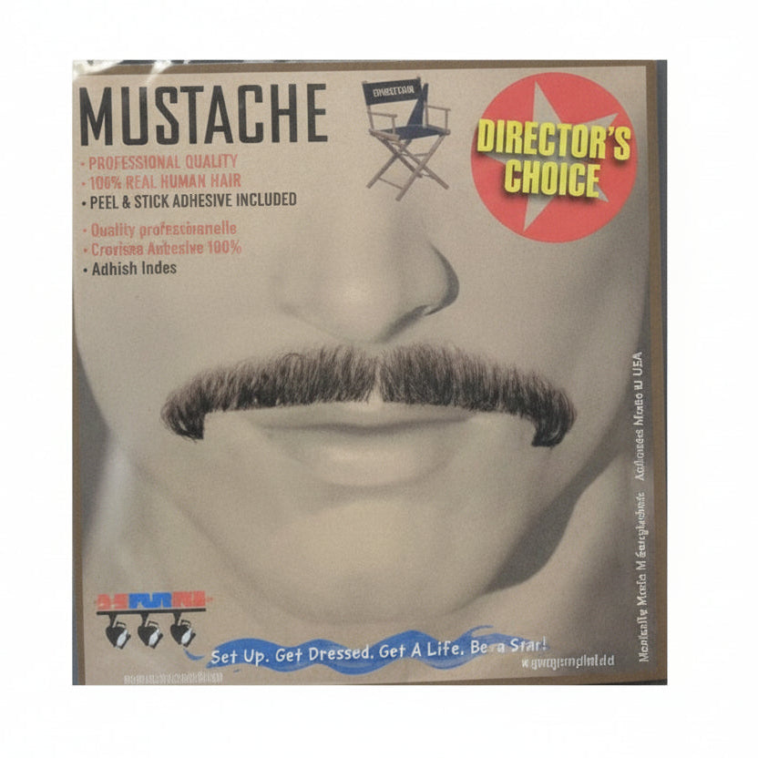 The Bandit Moustache Black