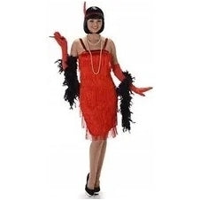Flapper Dress (3pc) Adult Costume