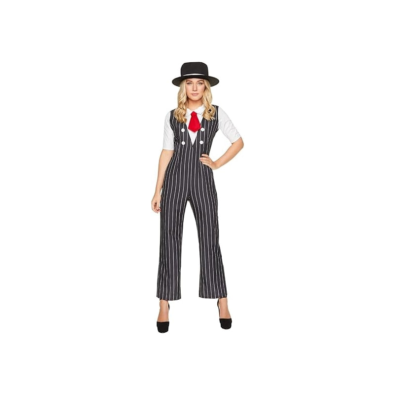 Gangster Girl (4pc) Adult Costume