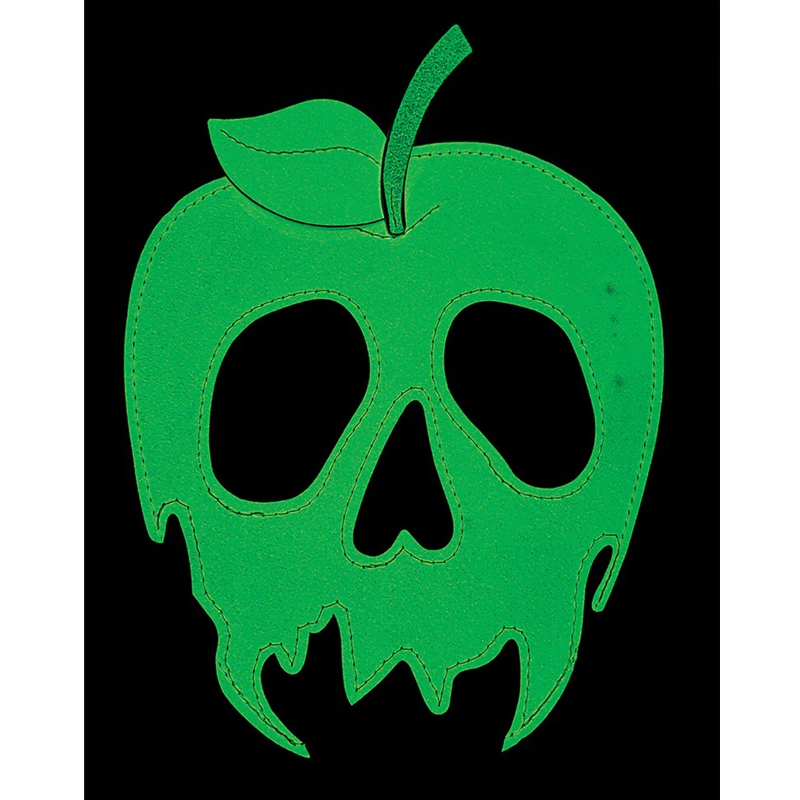 Glow in the Dark Poisoned Apple Crossbody Bag