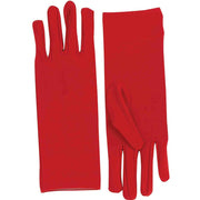 Short Dress Gloves Adult Red 