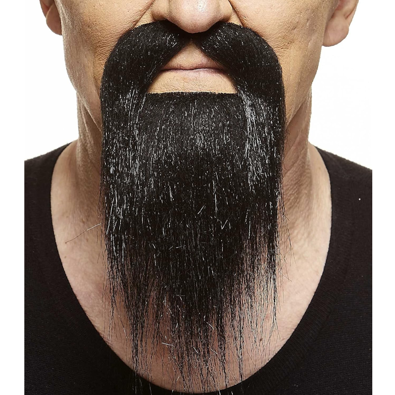 Ducktail Beard & Moustache 