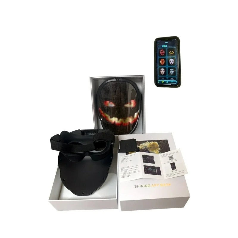 LED Mask Programable 
