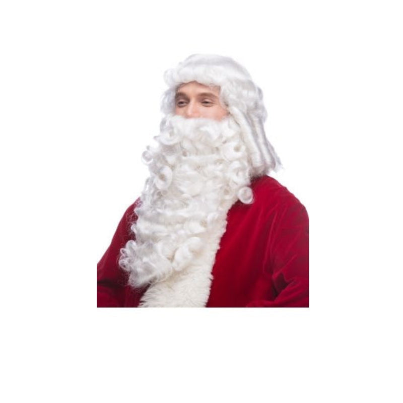 Santa SX Curly Wig & Beard