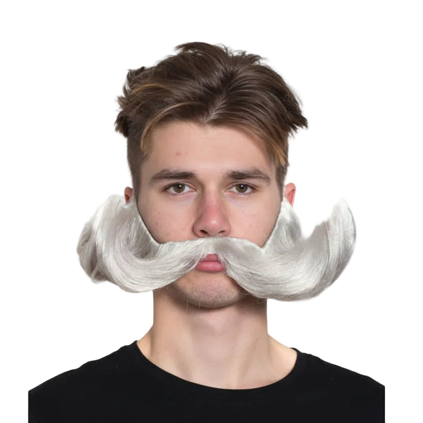 Oompahpah Mustache Grey 