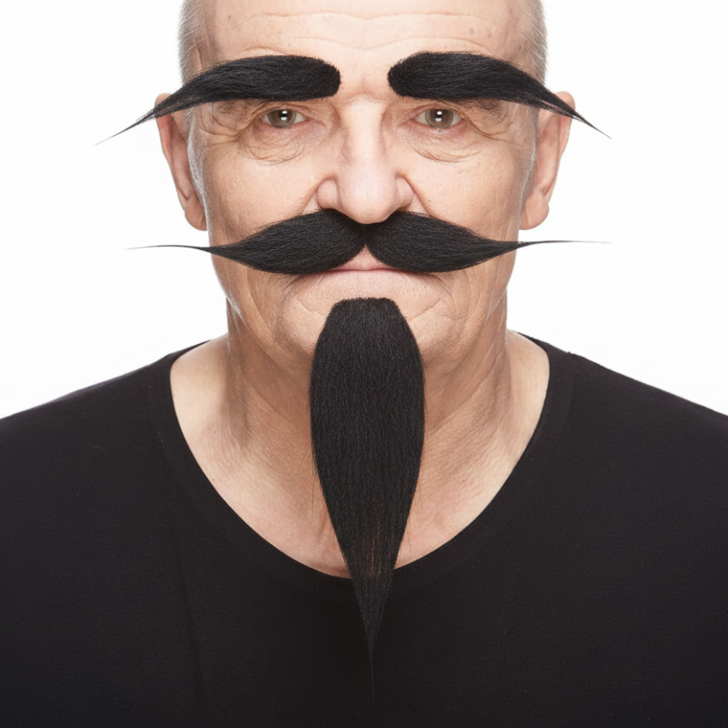 Russian Moustache, Beard, and Eyebrow Set
