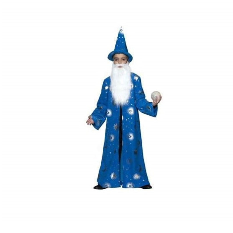 Wizard Robe (3pc) Blue Child Costume