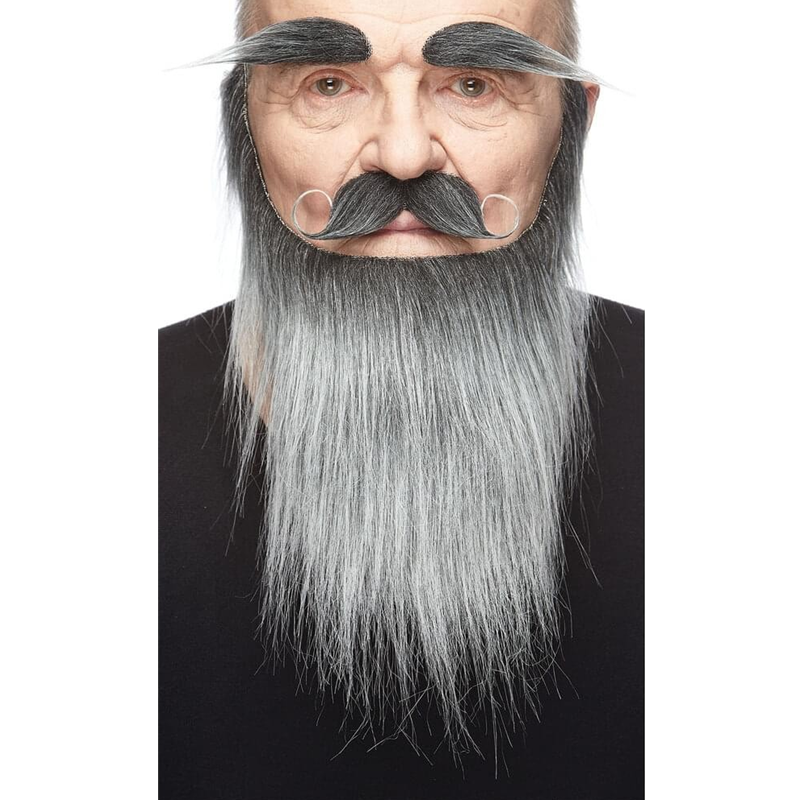 Medieval King Moustache, Beard, and Eyebrow Set
