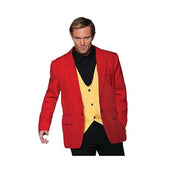 Red and Yellow Jacket and Vest Set